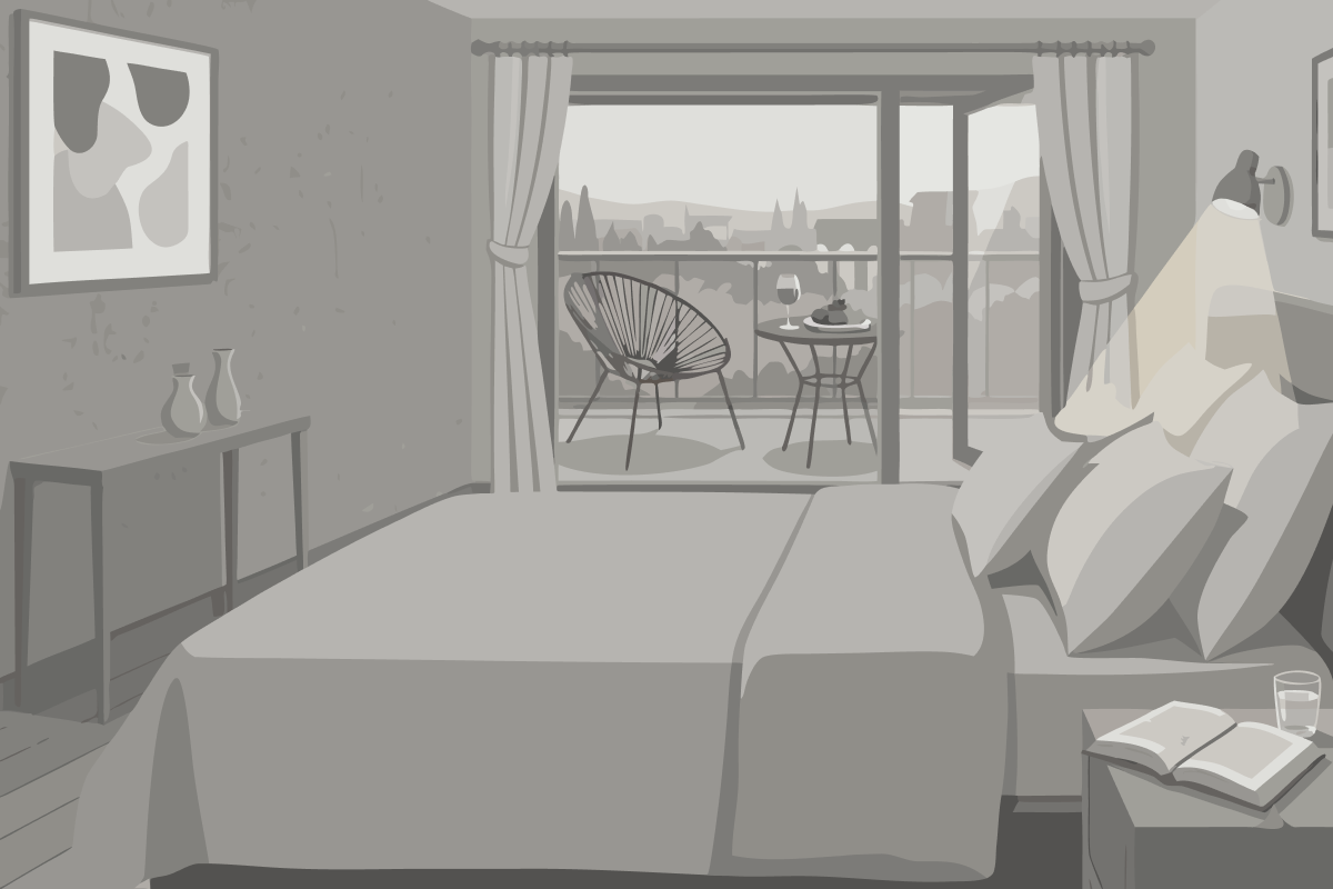 Flexibles Zimmer